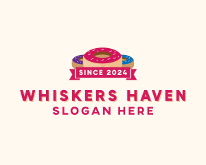 Sweet Doughnut Pastry logo design