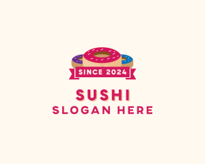 Sweet Doughnut Pastry logo design