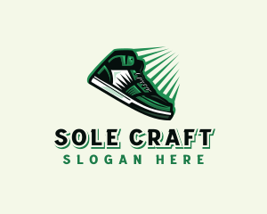 Shoemaker - Sneakers Shoe Footwear logo design