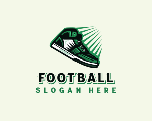 Foot Wear - Sneakers Shoe Footwear logo design
