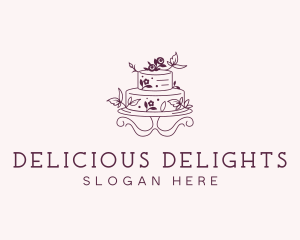 Wedding Cake Bakery logo design