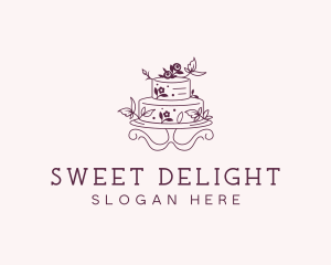 Wedding Cake Bakery logo design