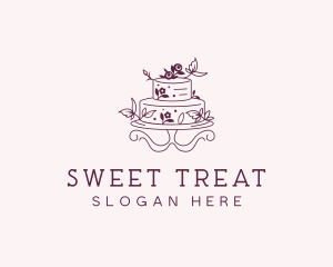 Wedding Cake Bakery logo design