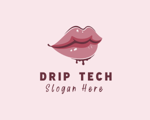 Dripping - Dripping Woman Lips logo design