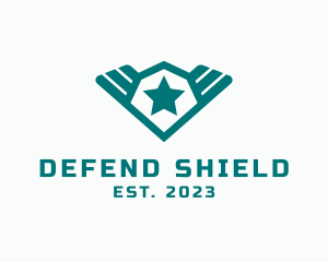 Defend - Wings Security Aviation logo design