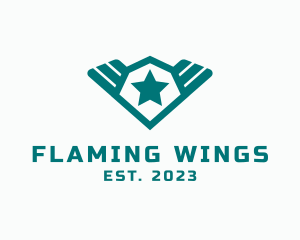 Wings - Wings Security Aviation logo design