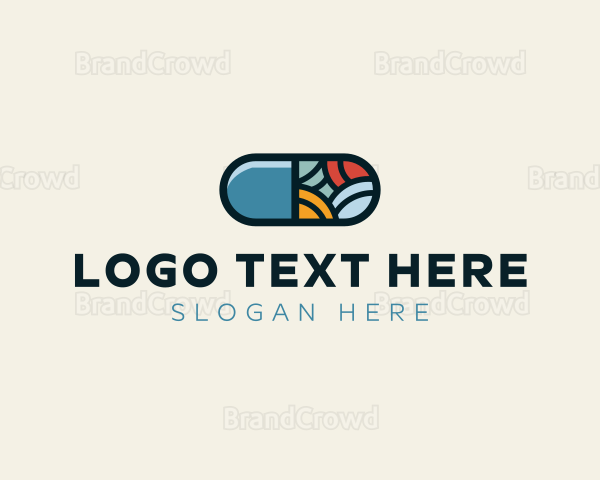 Health Medicine Pharmacy Pill Logo