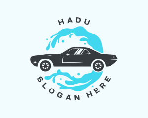 Sparkle - Car Water Splash logo design