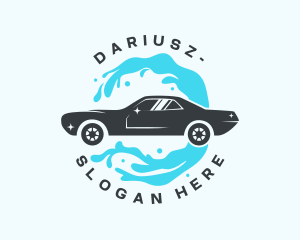 Tidy - Car Water Splash logo design