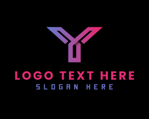 Cyber - Tech Cyber Letter Y logo design