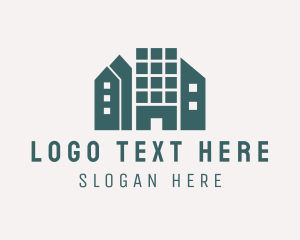 Skyline - Industrial Business City logo design