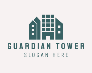 Industrial Business City logo design