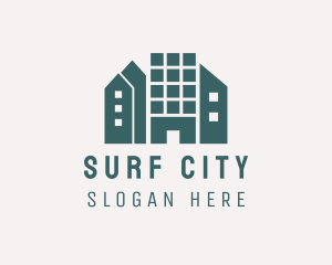 Industrial Business City logo design