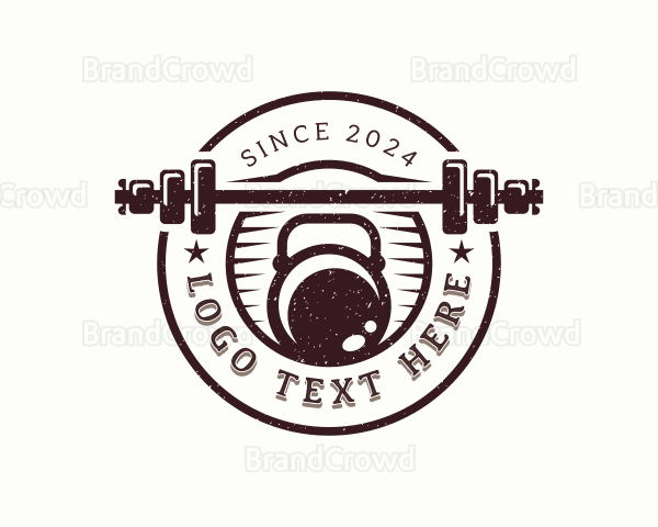 Fitness Gym Exercise Logo