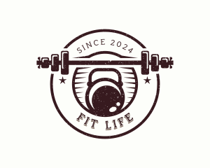 Fitness Gym Exercise logo design