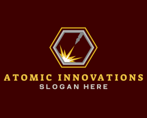 Laser Fabrication Industrial logo design