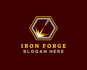 Laser Fabrication Industrial logo design