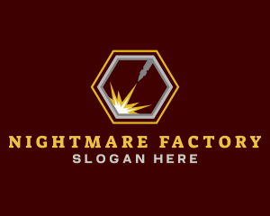 Laser Fabrication Industrial logo design