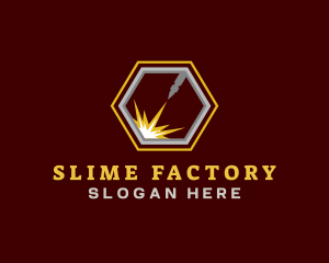 Laser Fabrication Industrial logo design