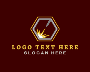 Laser Fabrication Industrial Logo