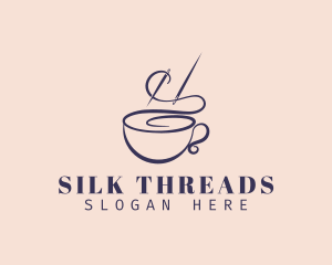 Sewing Thread Cup logo design