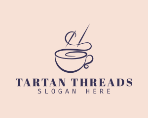 Sewing Thread Cup logo design