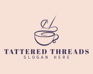 Sewing Thread Cup logo design