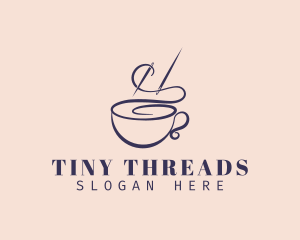 Sewing Thread Cup logo design