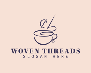 Sewing Thread Cup logo design