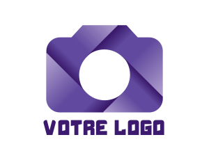 Violet - Violet Shutter Camera logo design