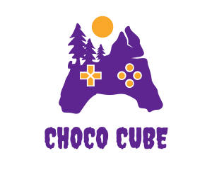 Creepy - Purple Creepy Controller logo design
