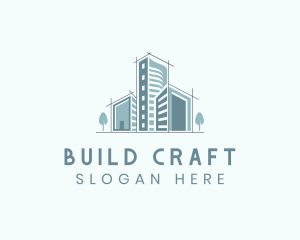 Building Plan Architecture  logo design