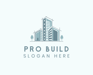 Building Plan Architecture  logo design