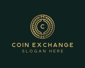 Currency - Crypto Fintech Currency logo design