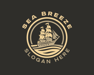 Sailing - Ship Travel Sailing logo design