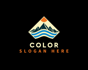 Mountain Outdoor Adventure Logo