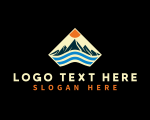 Outdoor - Mountain Outdoor Adventure logo design