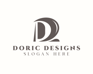 Stylish Artisanal Letter D logo design