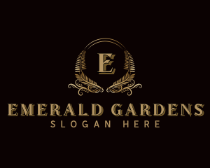 Elegant Floral Ornament logo design