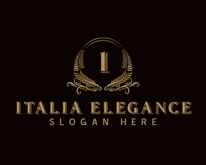 Elegant Floral Ornament logo design