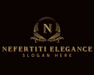 Elegant Floral Ornament logo design