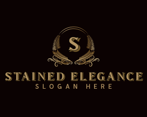 Elegant Floral Ornament logo design