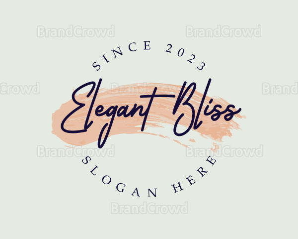 Elegant Paint Beauty Logo