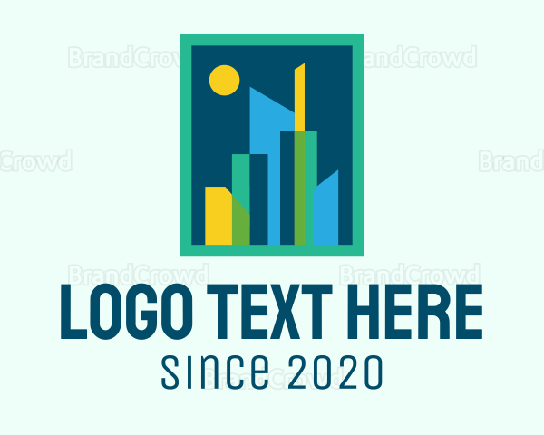 Geometric Urban City Logo