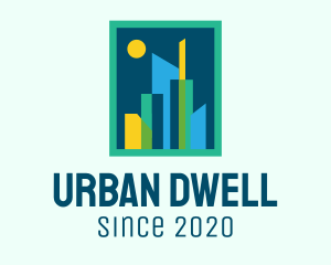 Geometric Urban City  logo design