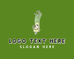 Grocery - Cartoon Turnip Vegetarian logo design