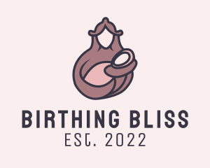 Midwife - Parent Newborn Counseling logo design