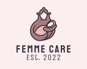 Gynecology - Parent Newborn Counseling logo design