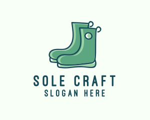 Shoemaker - Landscaping Garden Boots logo design