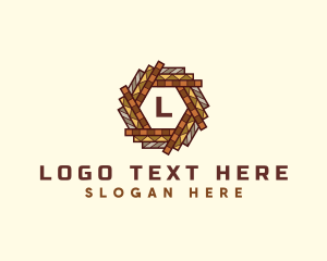 Decor - Flooring Pavement Tile logo design